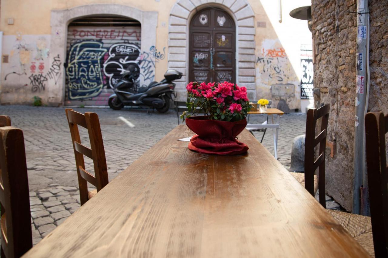 Trastevere Colorful Apartment With Terrace! Rome Luaran gambar